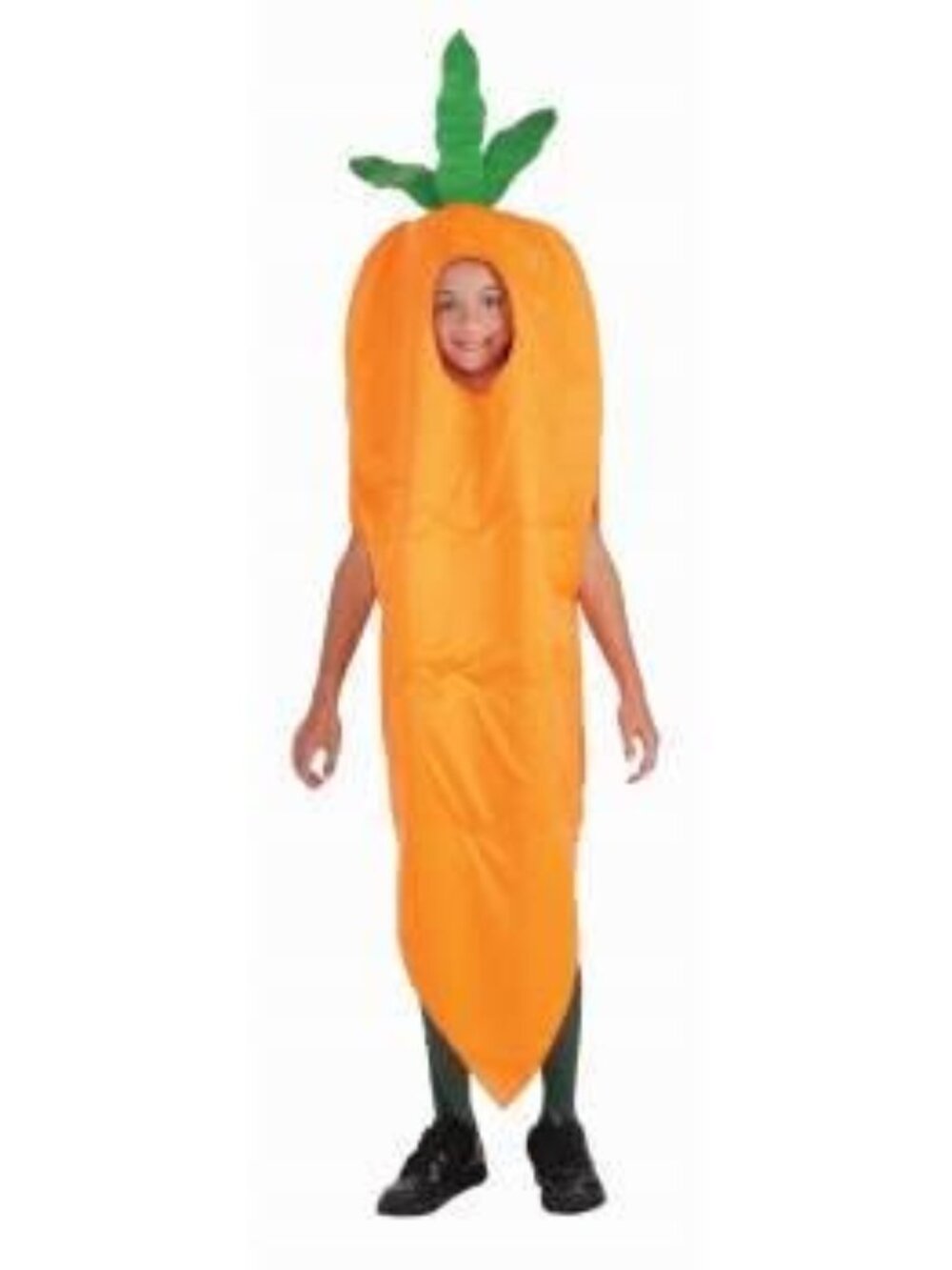 Brand New Childs Carrot Costume, M/L 8-14.